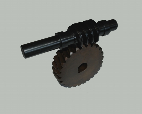 蝸輪，蝸桿副